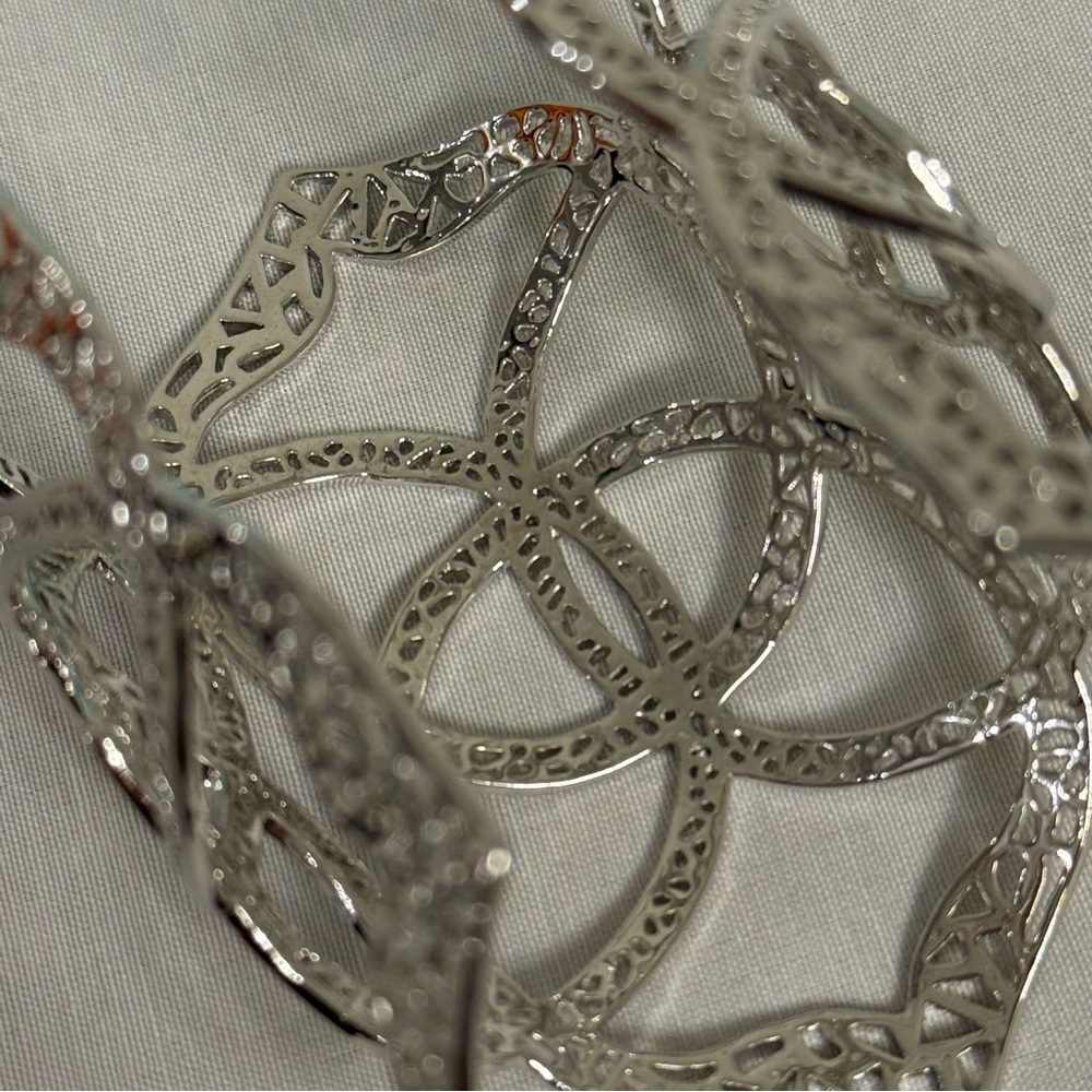 Kendra Scott Silver Intricate Cuff Bracelet - Picture 5 of 6